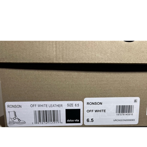 NIB S2 Dolce Vita Ronson Combat Bootie Size 6.5 - Picture 9 of 10